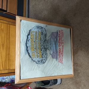 Ted Nugent concert t-shirt framed (16x20)